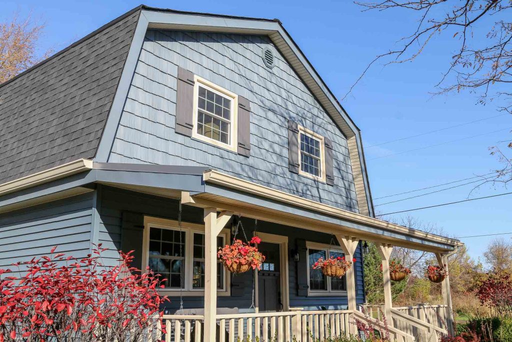 soffit and shake vinyl siding