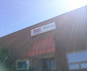 Exterior shot of the Universal Windows Direct showroom.