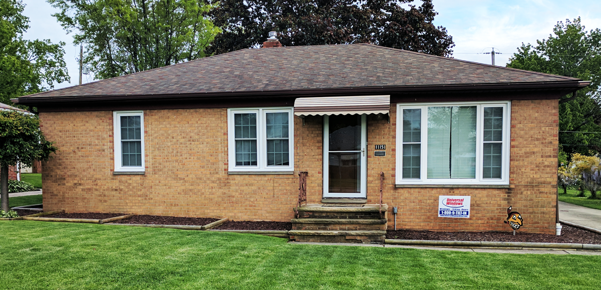 After photo of a completed window job by Universal Windows Direct