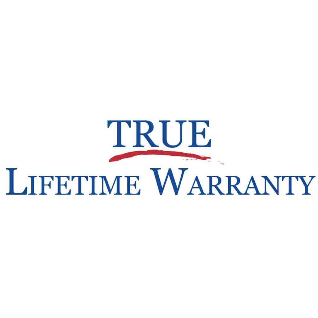 True Lifetime Warranty badge