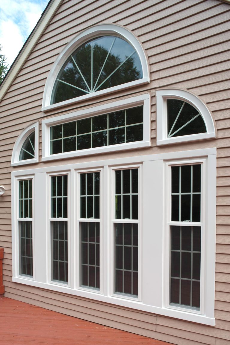 Exterior of windows on a house installed by Universal Windows Direct