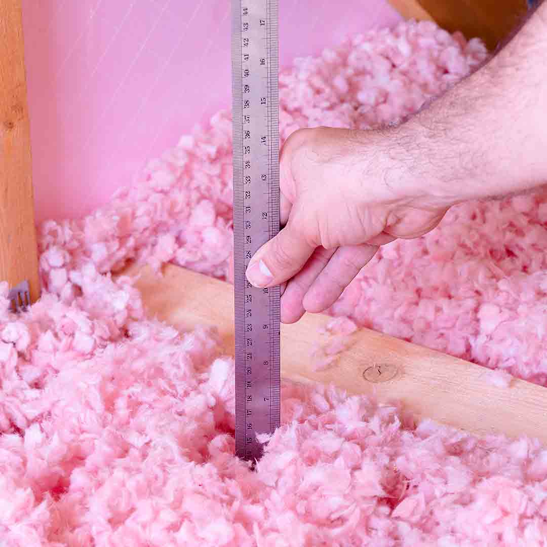 Foam Attic Insulation pink foam attic insulation