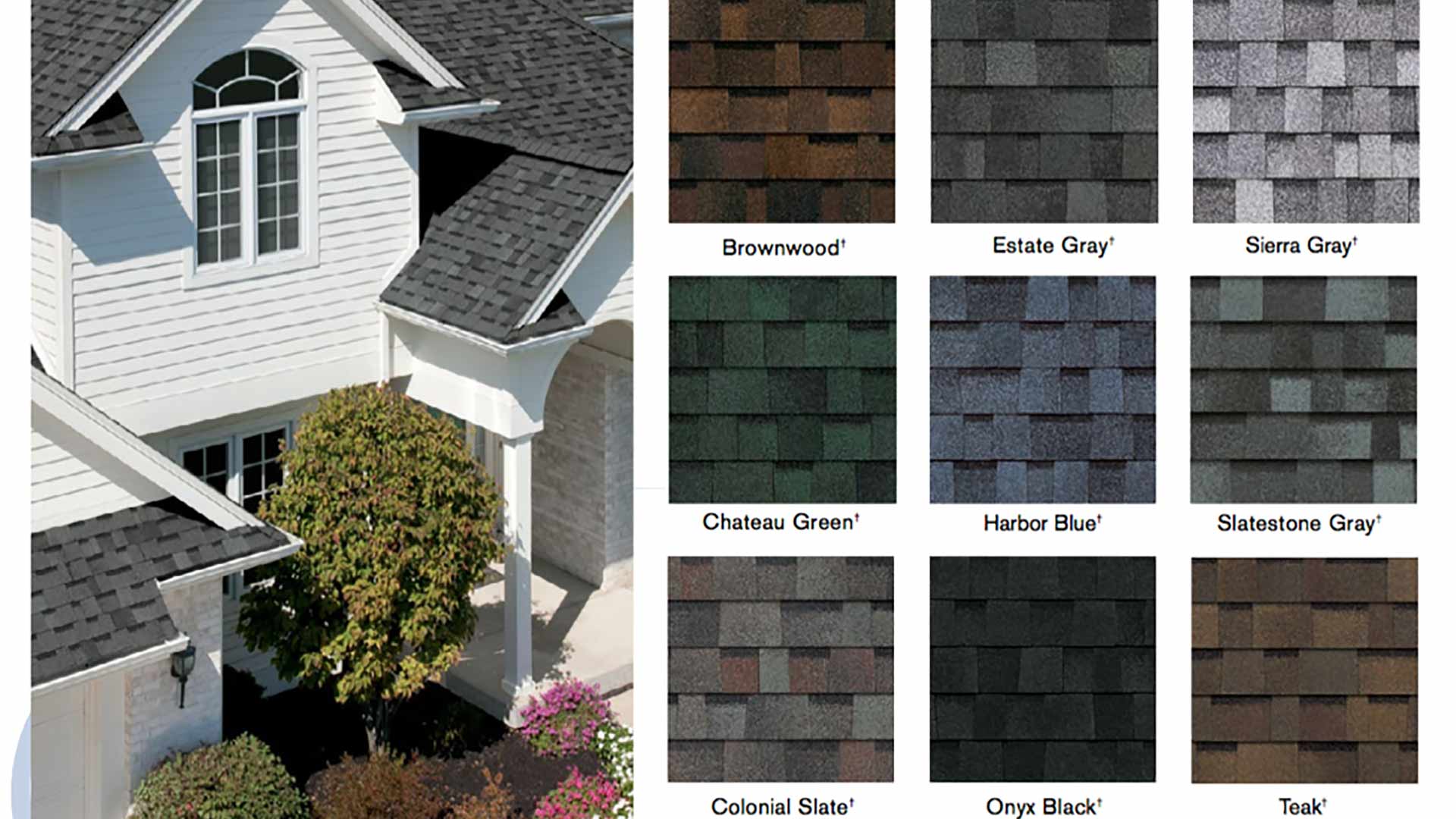 Roofing Shingles Colors various colors of roofing shingles