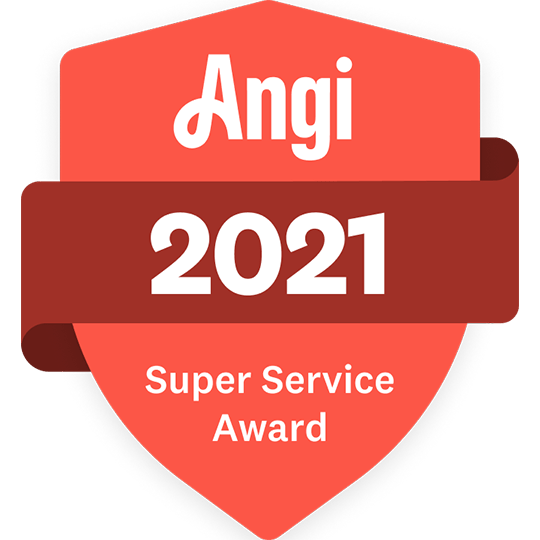 Angi 2021 Super Service Award logo