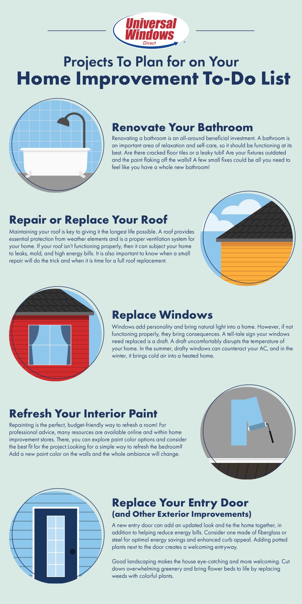 Home improvement to-do list