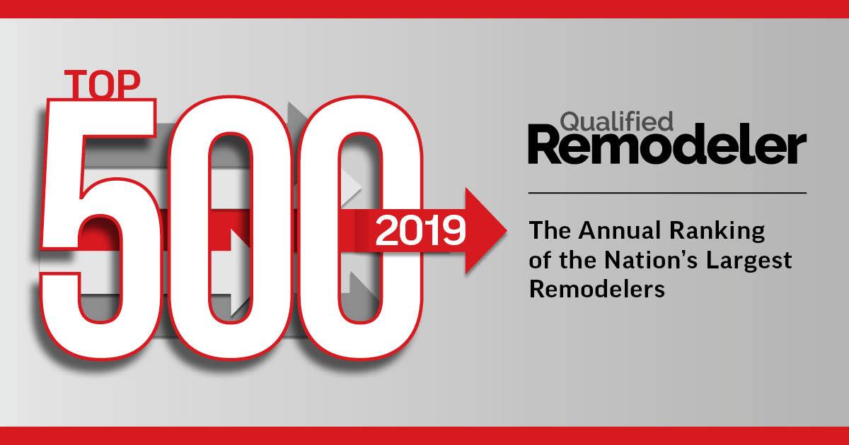 Logo for Qualified Remodeler Top 500 2019